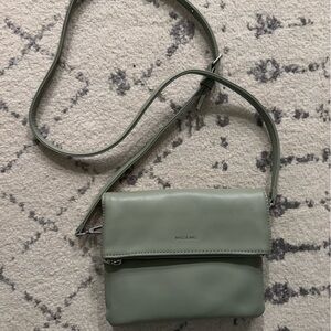 Matt & Nat Vegan leather Green Crossbody Bag
